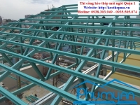 Thi công mái ngói Bình Chánh TP HCM