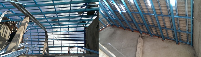 Cung cấp thi công hệ giàn thép mạ trọng lượng nhẹ cho mái ngói, mái tole. Sản phẩm bảo hành 20 năm